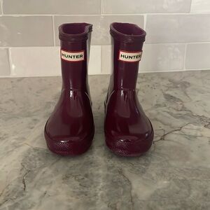 Hunter rain boots toddler